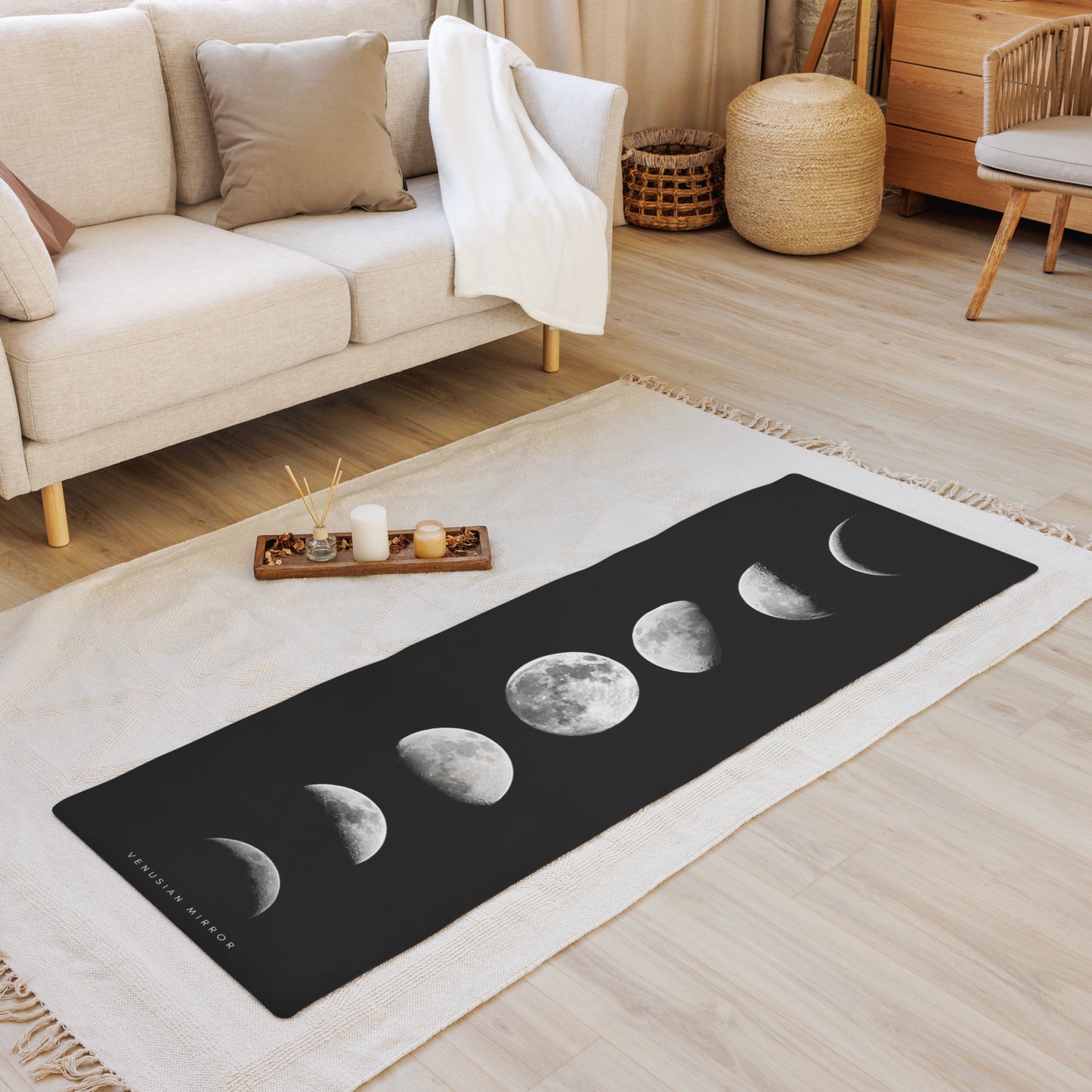 Moon Phase Yoga Mat