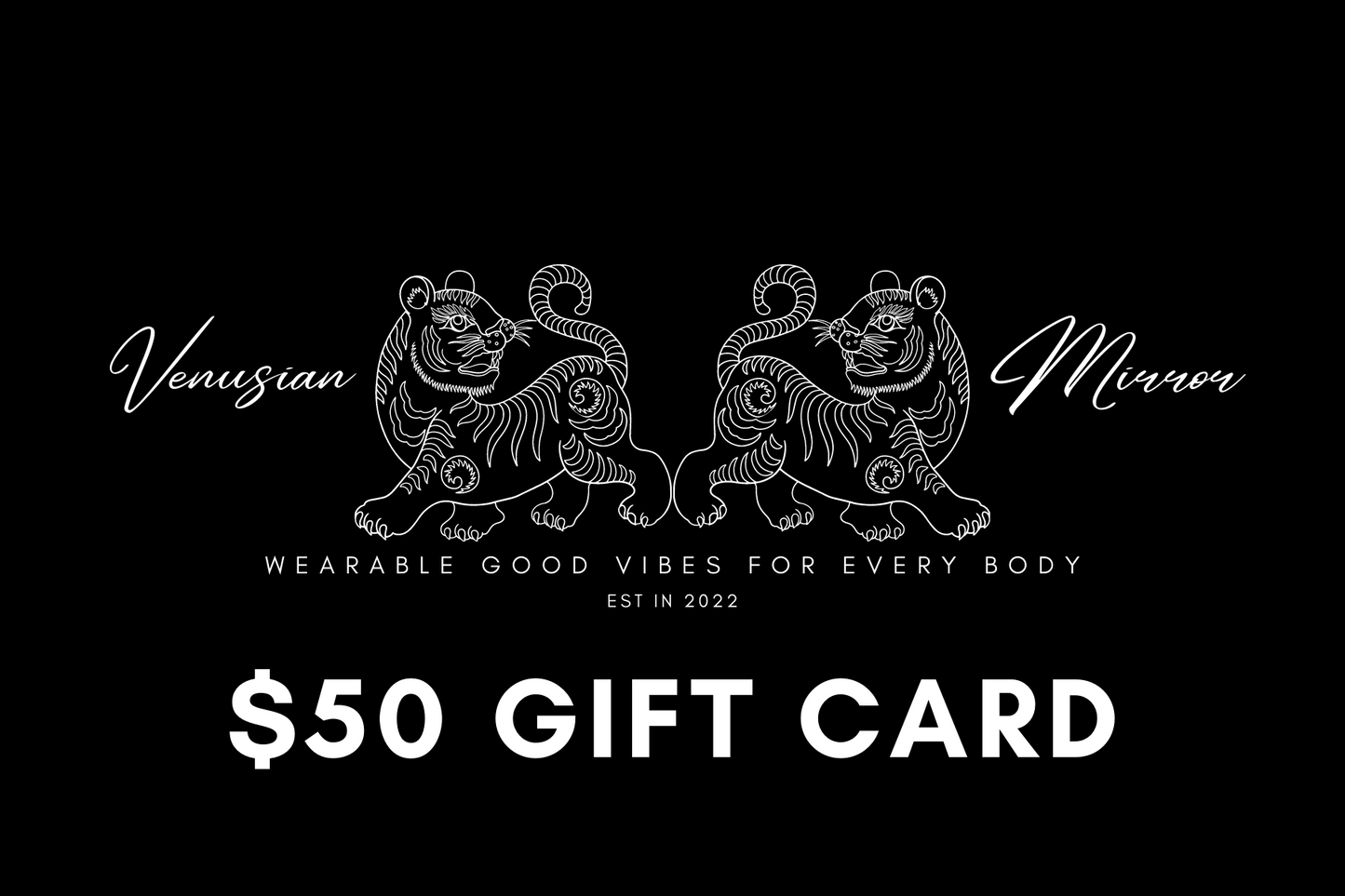 Venusian Mirror e-Gift Cards