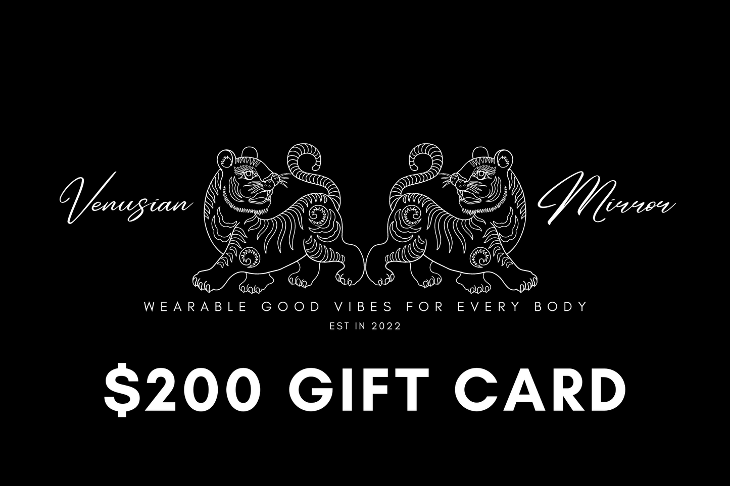 Venusian Mirror e-Gift Cards